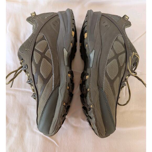 Women’s Hi-Tec V-Lite Lightning waterproof Hiking Shoe Boot Grey Brown Size 7 - Picture 6 of 8